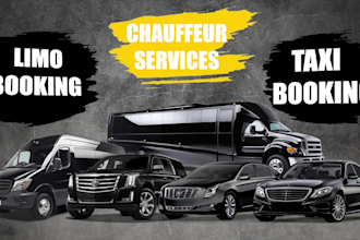 create chauffeur website, limousine, and taxi booking website