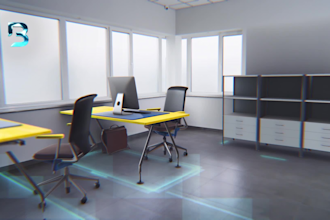 design photorealistic 3d interiors, kitchens, and room visualizations