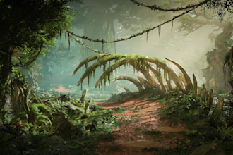 do 3d game environment 3d level design 3d forest in blender unity 3d ue5