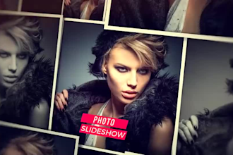 create awesome slideshow video from your photos