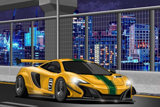 creat 2d car animation for live wallpaper