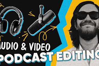 edit video and audio for your podcast