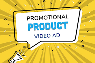 create product video ads for ecommerce or social media