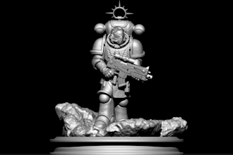 sculpt 3d warhammer 3d miniature 3d figurine 3d tabletop dnd for 3d printing