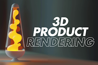 do 3d product modeling, realistic rendering, and animation in blender