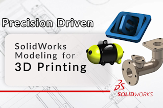 create solidworks 3d models optimized for 3d printing