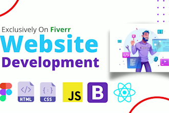 convert figma to HTML psd to HTML responsive website in only 12 hours