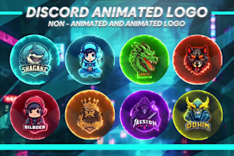 create discord animated icon, channel banners, server banner using ai