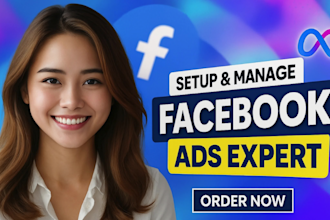 setup manage and optimize facebook ads and meta ads campaign