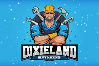 design custom cartoon mascot logo for brands and businesses