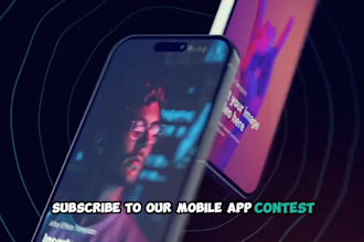 create an amazing app or website promotion video