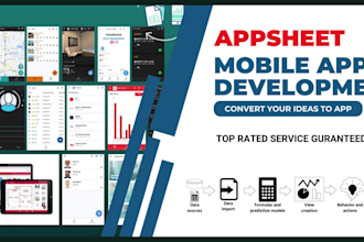make creative appsheet mobile application