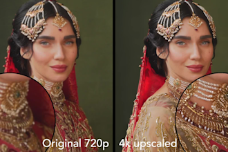 upscale, enhance your video footage quality to 4k using topaz ai