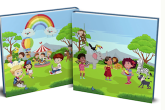 do children book illustrations and kids storybook illustrations