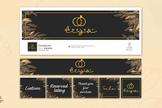 design an etsy banner or etsy cover photo for your etsy shop