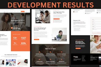 design tax finance website, income tax website, bookkeeping website