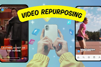 repurpose video content into youtube shorts, reels, tiktok