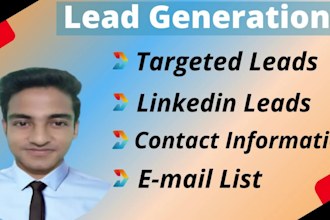 do b2b lead generation for potential sales 500 leads