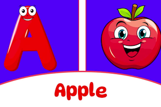 create kids learning fun videos for youtube