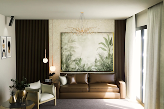 do interior design and realistic 3d rendering