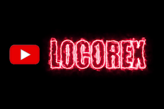 animate social media overlay with neon and saber effects