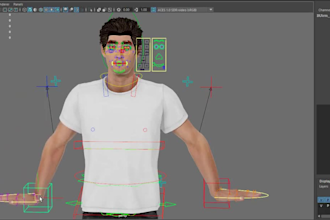 accurate 3d rigging,ue5 control rig,arkit52,rig3d for livelink,3dhuman ai,vrchat