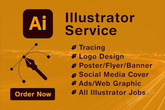 do any illustrator work
