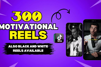 create viral motivational reels, shorts, and tiktok videos