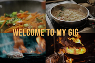 edit food videos, cooking recipe reels for instagram and youtube