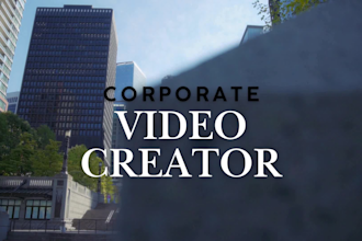 make company or corporate videos, commercial video promo for business