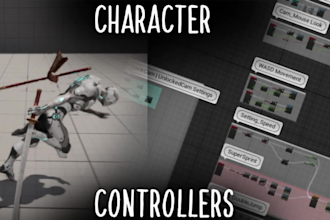 make a polished character controller in unreal engine