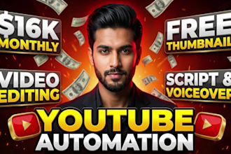 create top 10 cash cow faceless videos and youtube automation channels