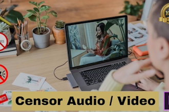 censor, remove profanity, curse, bad words from audio and video