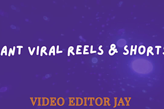 edit 30 to 60 seconds videos for instagram and youtube