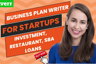 write a business plan for startup, investment, investor ready, restaurant, sba