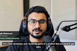 be your saas developer for ai saas development