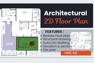 redraw architectural floor plan, floor plan design, real estate agents
