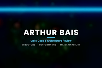review your unity projects code and architecture