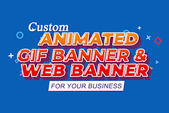 create animated GIF banner and web banner ads