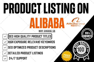 do products listing on alibaba posting SEO title keywords