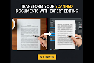 be editing scanned documents, certificates, and more