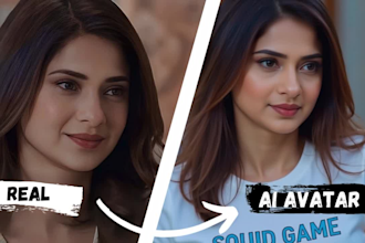 create hyper realistic ai avatar twin ai influencer professional ai headshot