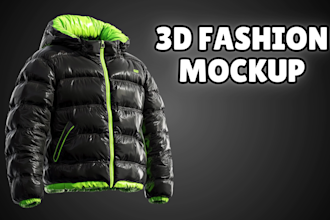 create any 3d fashion designs clothing mockup and patterns in clo3d