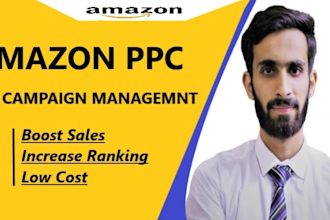 set up, manage and optimize amazon sponsored ads amazon fba PPC campaign