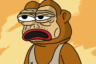 create crypto art, crypto hype video, memecoin character, memecoin animation