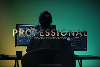 provide professional video editing and creation