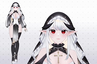 design and rig vtuber model, live2d vtuber rigging, 2d vtuber model very cheap