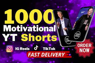 create  motivational youtube shorts and reels