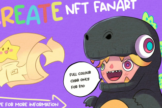 draw custom nft ,cartoon ,or anime fanart for you