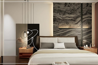 do interior design, room decor, and realistic 3d rendering